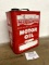 Farm Graphic RED 2 Gallon HIGHEST QUALITY Motor Oil can