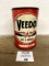 Veedol Oil & Greases advertising can