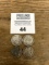 FOUR Barber Silver Half Dollars 1883, 1897, 1902, 1906