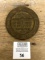 WWII 1945 REIMS CAPITULATION DU REICH BRASS GERMAN SURRENDER AT REIMS PLAQUE
