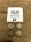 FOUR Barber Silver Half Dollars 1898, 1902, 1908 & 1910 dates