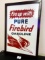 Pure Firebird Gasoline Curb Sign DST 32x48x24