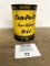 Cen-Pe-Co. Super refined Oil 1 quart motor oil can