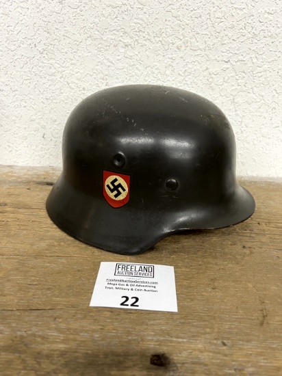 WWII German Luftwaffe M40 Combat Helmet
