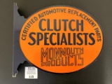 CLUTCH SPECIALISTS Monmouth Products Flange Sign Novelty Sign Co. Coshocton OH