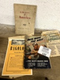 WWII Collection Ford Motor Co. Booklet, War Plane Images