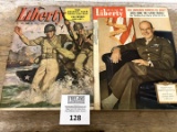 WWII era LIBERTY Magazines
