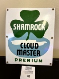 Shamrock CLOUD MASTER Premium Gas Pump Plate *Highly Sought After*