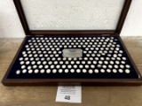The Franklin Mint HISTORY of the U.S. SOLID STERLING SILVER Mini-Coin Collection