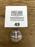 One Troy Ounce .999 FINE SILVER TRADE UNIT Coin