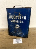 Guardian Motor Oil PURE Oil Co. 2 Gallon can