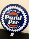 The Pure Oil Company PUROL-PEP double sided BURDICK-CHICAGO