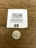 1943 Walking Liberty SILVER Half Dollar appears to be an uncirculated PROOF Coin