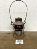 Union Pacific RED GLOBE RailRoad Lantern