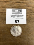 1991 Silver Walking Liberty 1 oz silver dollar coin