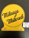 Mileage Metered topper Gas/Oil sign 11