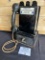 Gray Paystation model 23J 3 slot compact payphone with Crab Lock & key