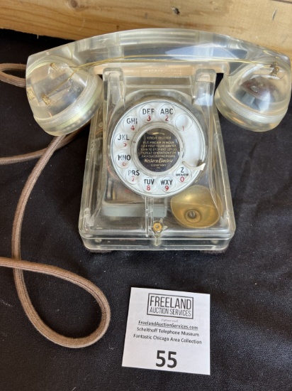 CLEAR Western Electric model 302 desk telephone