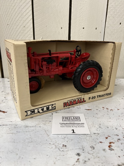 Special Edition ERTL McCormick-Deering FARMALL F-20 Tractor 1/16 Scale IN BOX