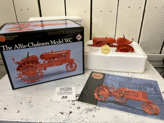 Precision Series The Allis-Chalmers Model WC 1/16th scale toy tractor in original package