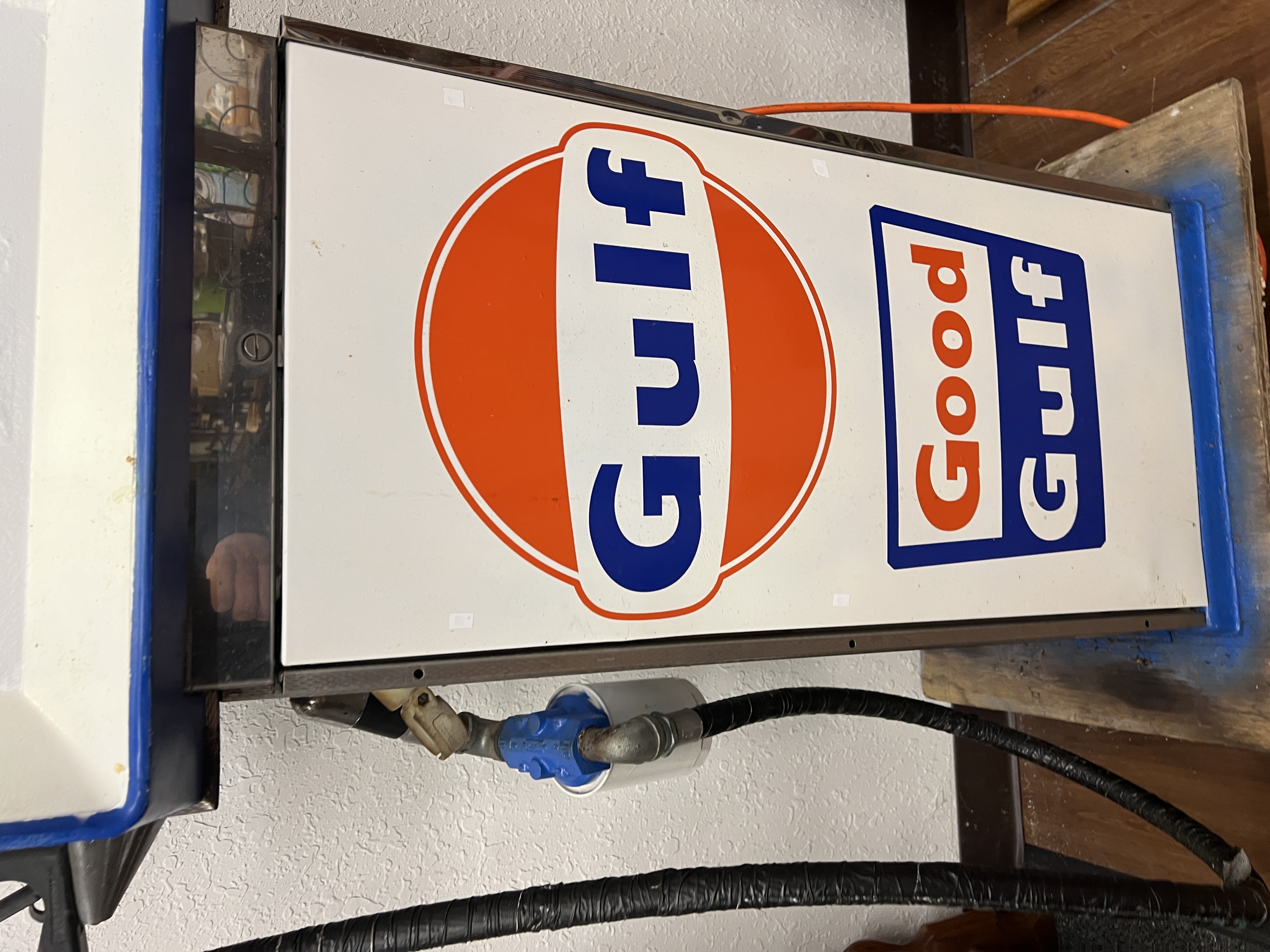 1960s GULF OIL Co. Bennett Model 748 Gas Pump | Proxibid