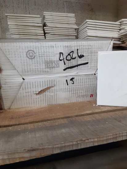 daltile 6 x 6 inch white tile restore bright white tiles 15 cases approx 50 per case