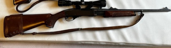 Remington Gamemaster 760 Pump Action wood stock rifle