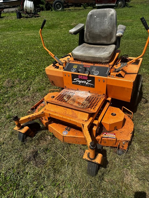 Scag Super Z Zero turn mower w 1 266 hrs. not Proxibid