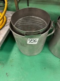 Large SS stock pot, 17” dia.
