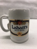 Labatt's beer stein
