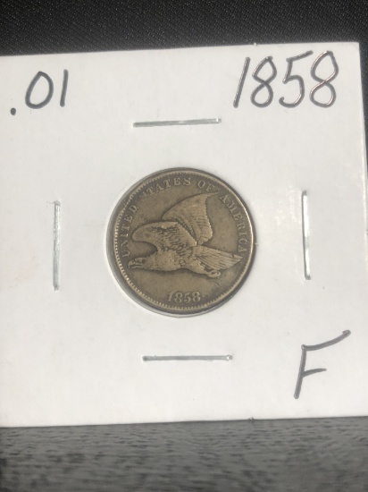 1858 flying egale cent