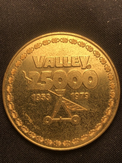 1979 Valley 25000 Bronze Metal