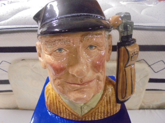 Royal Doulton "Golfer" Toby Mug