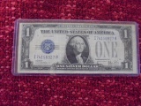 1928 B Series $1 Silver Certificate Funny Back