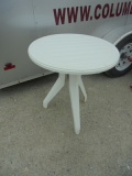 Small Round Plastic Table