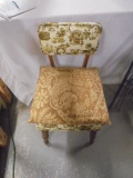 Sewing Chair with Sewing Supplies
