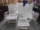 Set of 4 Outdoor Folding Chairs