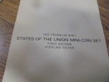 Franklin Mint States of the Union Mini Coin Set
