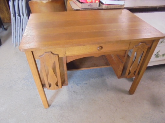 Oak Library Table