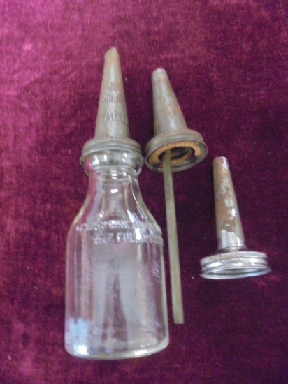 Quart Glass Oil Bottle