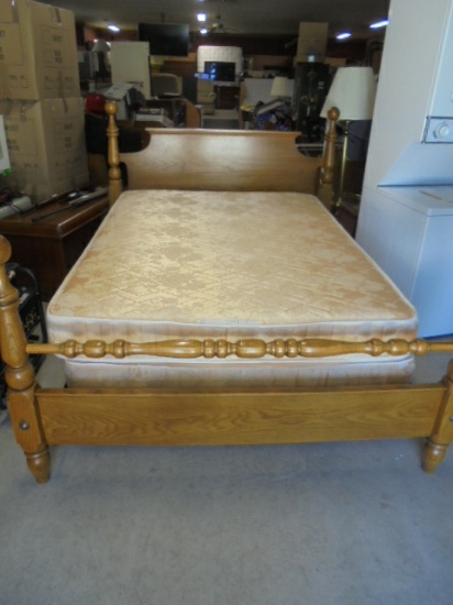 Oak Full Size Bed