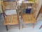 Pair of Bamboo Folding Chairs