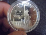 1986 Ellis Island Silver Dollar