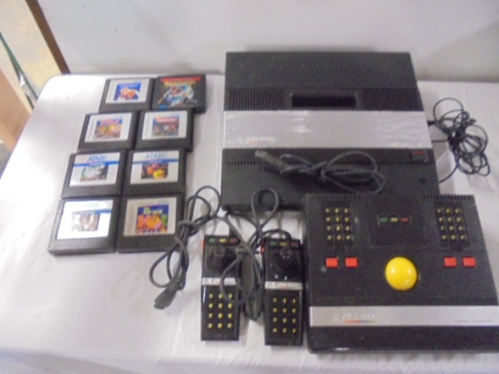 Artari 5200 w/ Games and Controllers and Trakball Controller