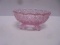 Pink LG Wright Daisy and Button Depression Bowl