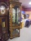 Double Lighted Curio Cabinet