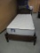 Twin Size Bed w/ Like New Simmons Beautyrest Mattress Set