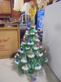 Ceramic Lighted Christmas Tree