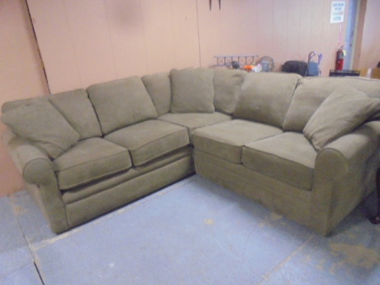 La-Z-Boy Tan 3 Piece Sectional