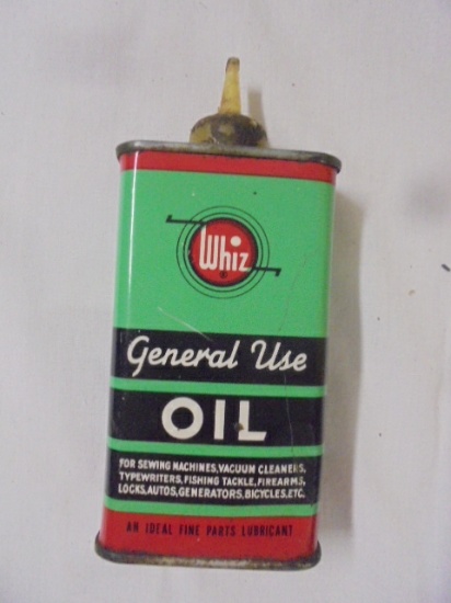 Vintage Whiz Oil Can